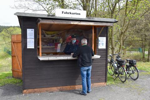 Fahrkartenverkauf in Jöhstadt