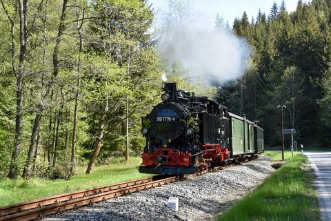 Am Bahnübergang Grumbacher Straße