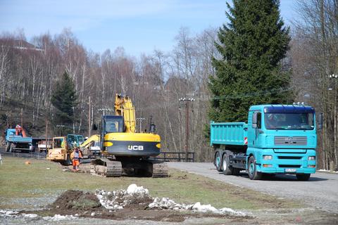 Technik wurde aufgefahren.