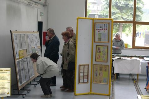 Viele interessante Details waren auf den Ausstellungstafeln zur Bahnpost-Geschichte zu entdecken.