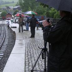 Standhafte Fotografen.