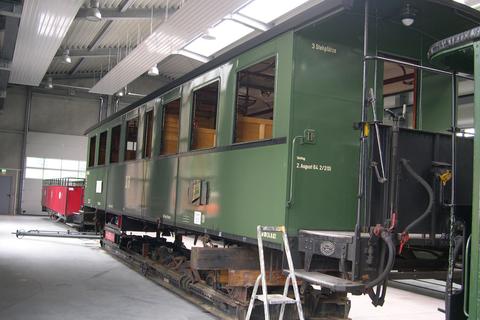 Wagen 970-458 ohne Drehgestelle.