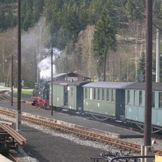 30.04.2005. Zug Richtung Jöhstadt. Foto: Jörg Müller